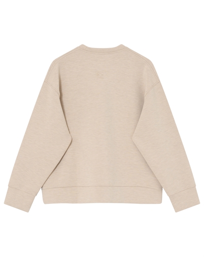 Day Birger et Mikkelsen - Crewa Scuba Sweatshirt - Beige Melange